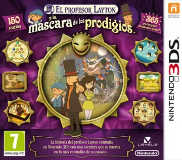 Profesor Layton y la Mascara de los Prodigios, El (Spain) box cover front